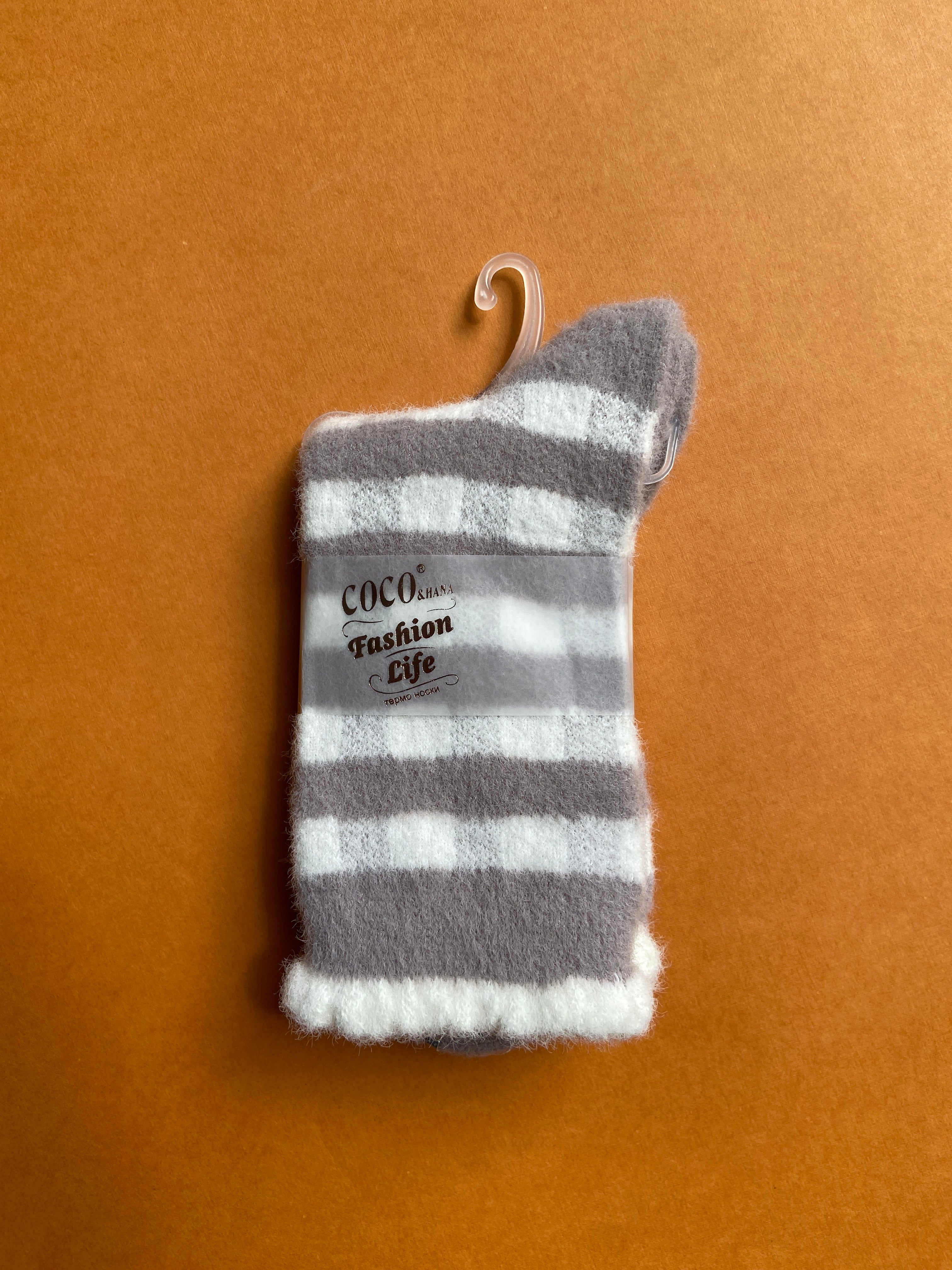 SH537-Winter Baby Socks - 5-10Y